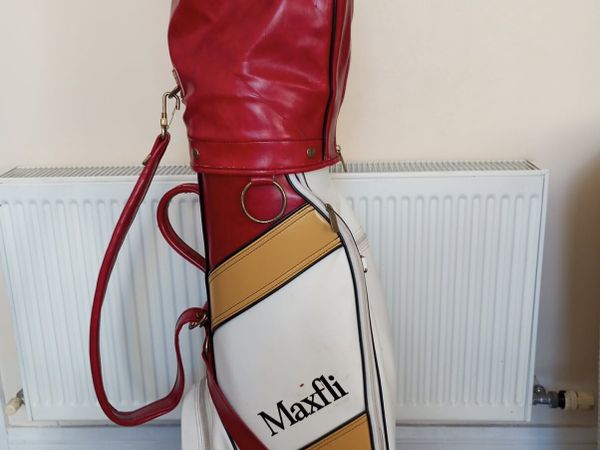 Maxfli leather golf bag. - Main image