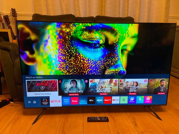 Samsung 55" 4K HDR Crystal Smart TV - Main image