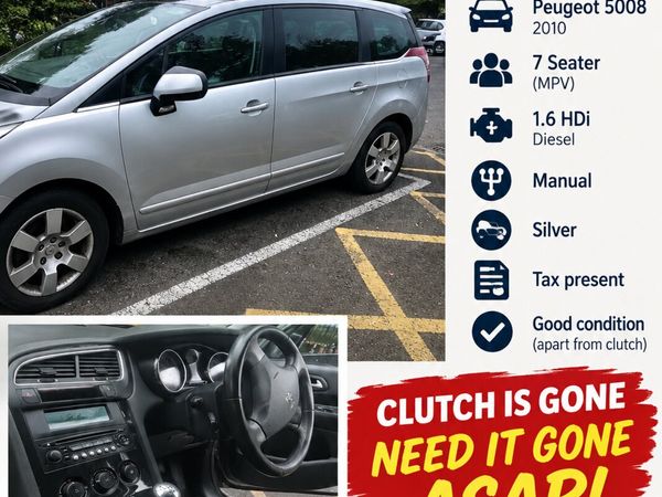 Peugeot 5008 2010 for parts - Main image