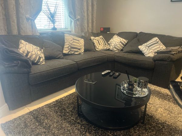 Black Corner suite for sale - Main image