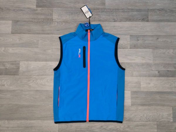 NEW RLX Ralph Lauren Golf Gilet Vest Mens Small - Main image