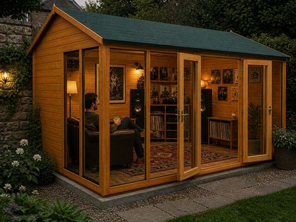 🪵 12x6 Timber Summerhouse – Bright Garden Room 🌿 - Main image