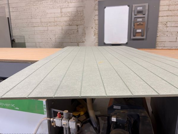 3 V grooved 9mm MDF sheets - Main image