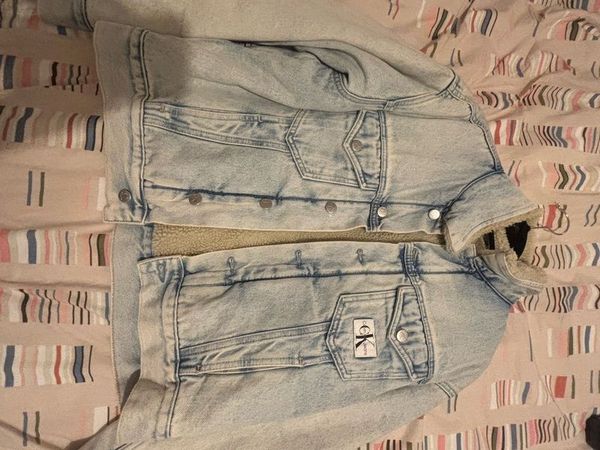 calvin klein denim jacket - Main image
