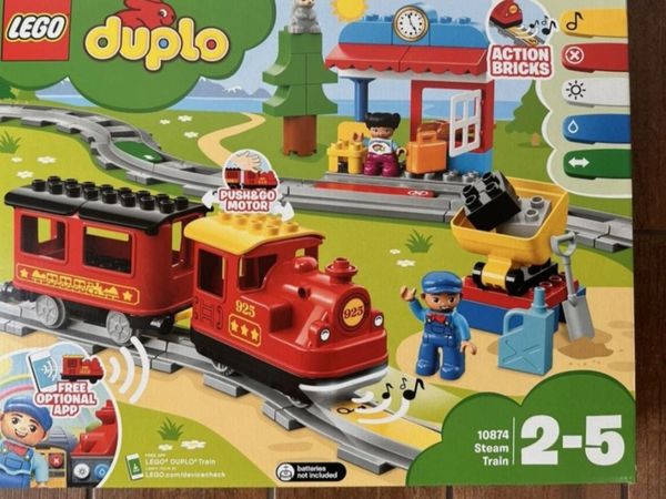Lego/Duplo  - Steem Railway set# 10874 - Main image