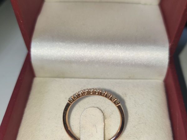 Ring 18ct 10 diamond - Main image
