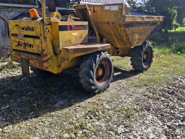 Thwaites 5 tonne dumper - Main image