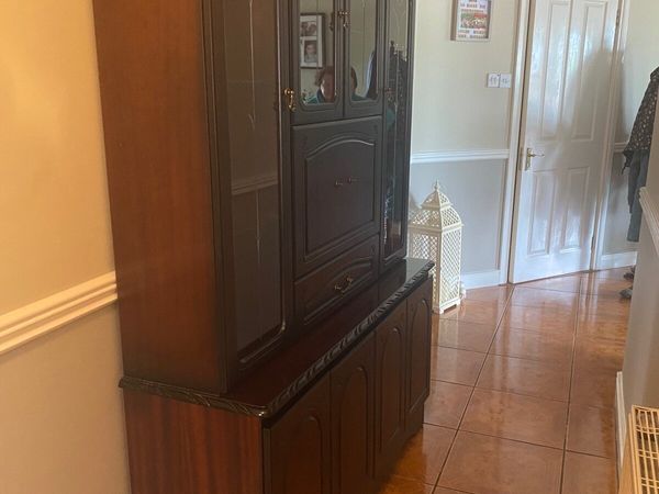 Mahogany display cabinet - Main image
