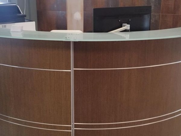 Stunning Walnut Reception desk - Main image