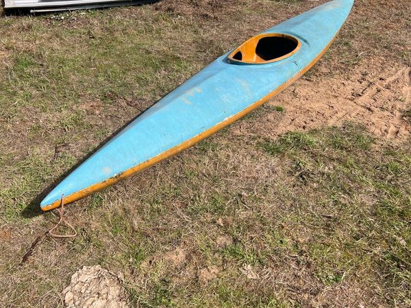 Old fiberglass sea kayak, women’s /junior - Main image