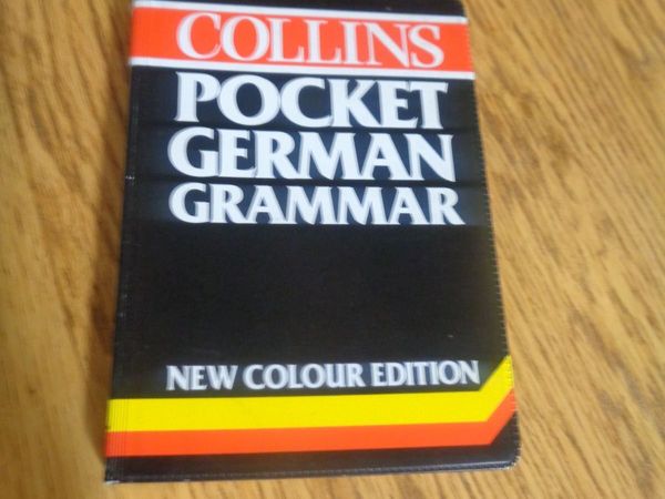 Collins Pocket German Grammar Book for Sale - Main image
