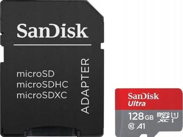 Micro SD Card 128GB Sandisk Ultra Original - Main image