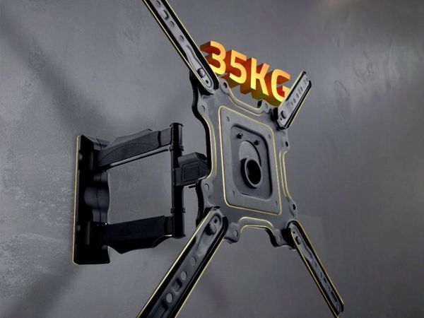 TV Wall Mount Bracket Arm Tilt Swivel 17-56" - Main image