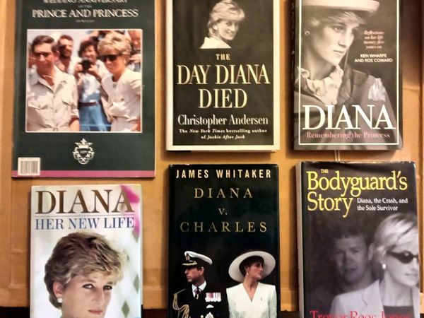Six Princess Diana Books - Main image