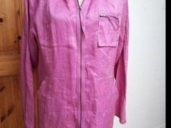 Sasha 100% cotton pink lightweight Jacket, new nev - Main image