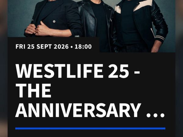 Westlife FRIDAY SEPT 25TH - Main image