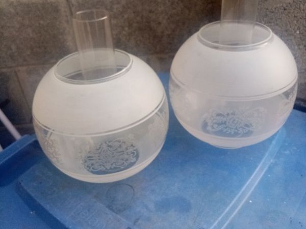 Matching oil lamp Shades - Main image