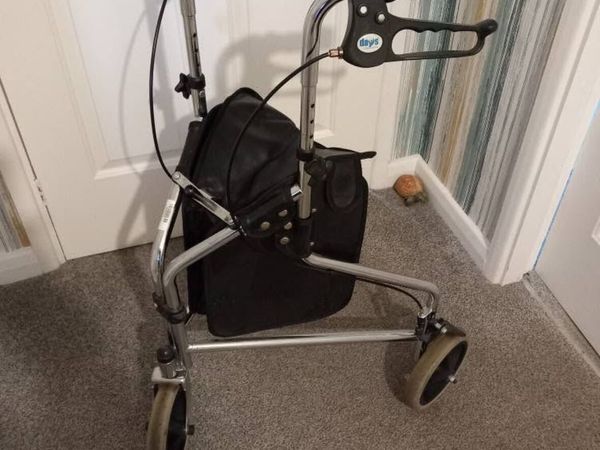 1/2 Price - Rollator walking aid with bag - Main image