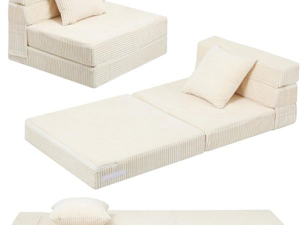 Kids Sofa Bed Toddler Folding Futon Chair - Main image