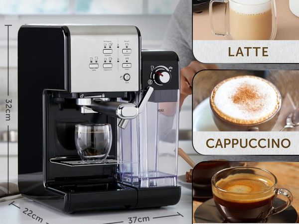 One Touch Coffee Machine Espresso Cappuccino Latte - Main image
