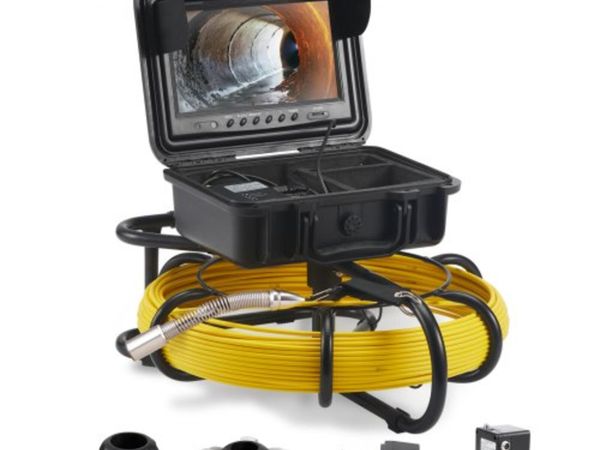Pipe Inspection Camera 22.9 cm 720p Screen Pipe Ca - Main image