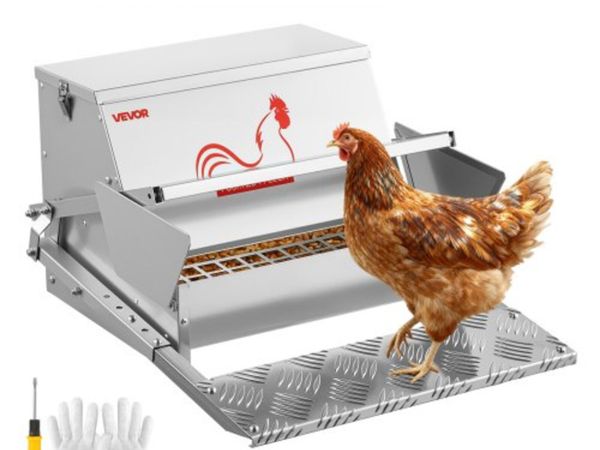 Automatic Chicken Feeder, 11.34 kg Capacity, Rainp - Main image