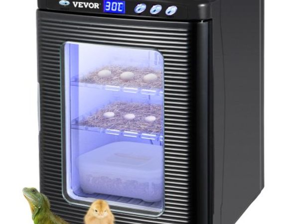 Black Reptile Incubator 25L Scientific Lab Incubat - Main image