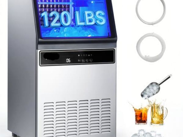 Commercial Ice Maker Machine, 59kg/24H with 15kg S - Main image