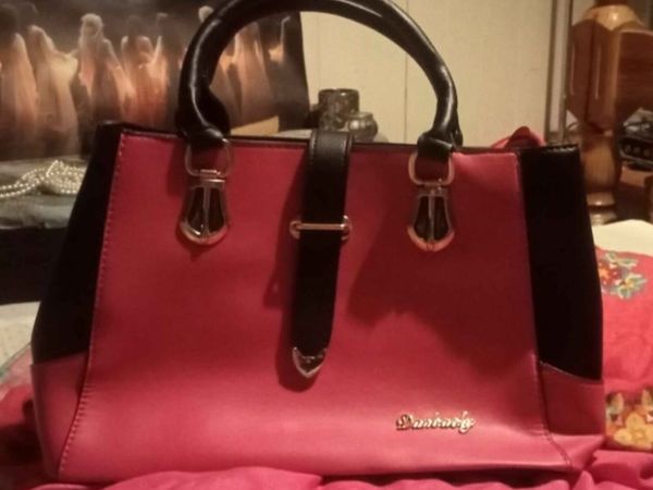 Brand New black and red hand bag - Main image