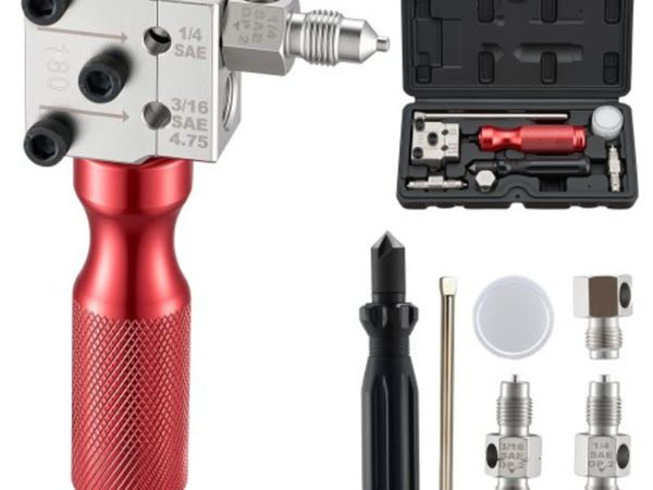 Brake Line Flaring Tool Kit, 45° Single & Double F - Main image
