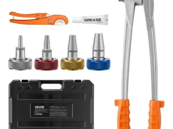 PEX Pipe Expander Tool Kit, Manual Tubing Expansio - Main image