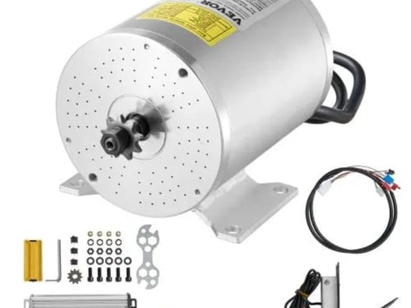 1800W Electric Brushless DC Motor Kit - 48V 4500rp - Main image