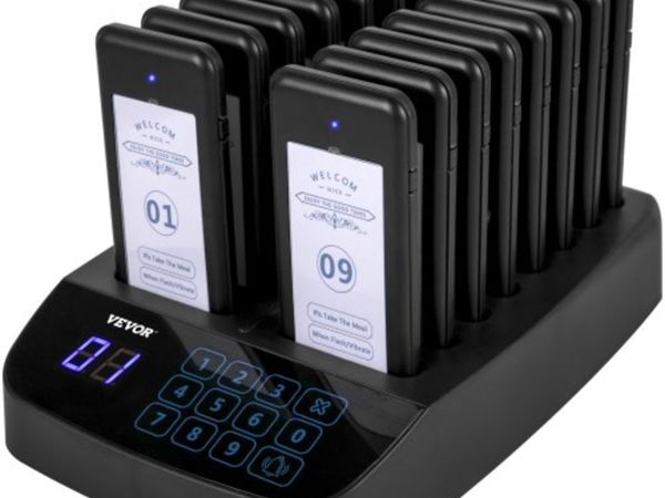 Restaurant Pager 16 Coasters Paging System Max 98 - Main image