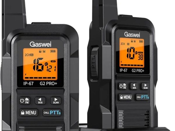 G2Pro Professional 2-Way Radios for Adults [2 Pack - Main image