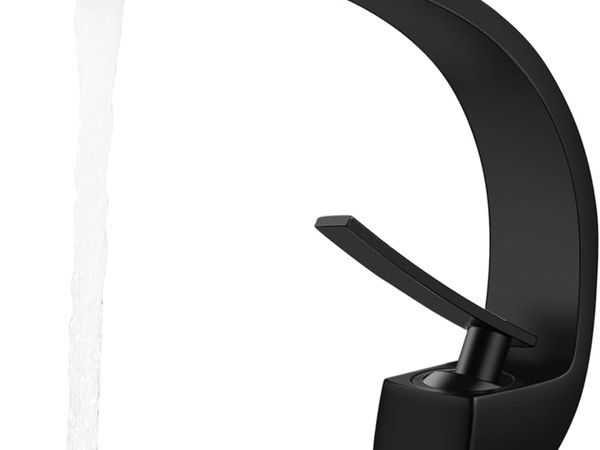 Taps Black Basin Mixer Tap Single Lever Bathroom S - Main image
