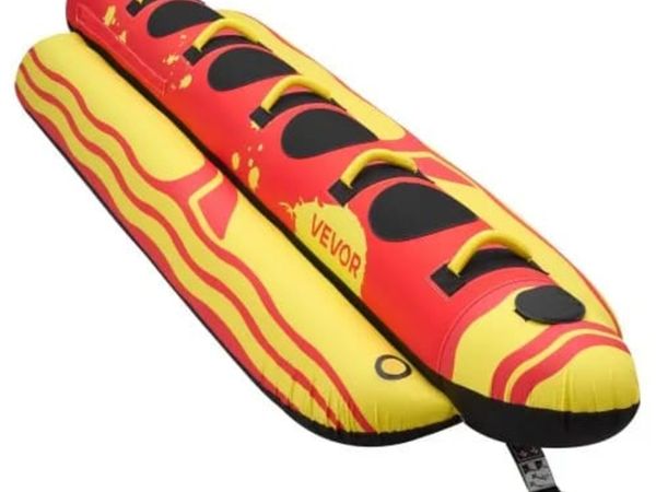 Towable Tubes for Boating, 5 Riders Inflatable Boa - Main image