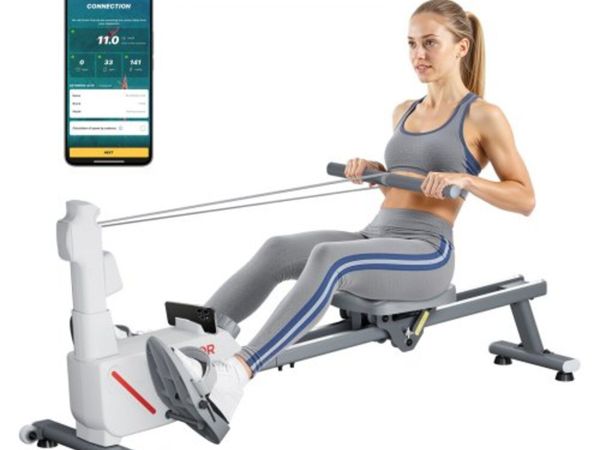 Rowing Machine,16-Level Quiet Resistance Adjustabl - Main image