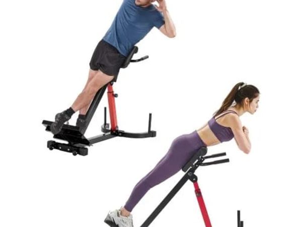 Roman Chair Hyperextension Bench, 350 lbs Adjustab - Main image