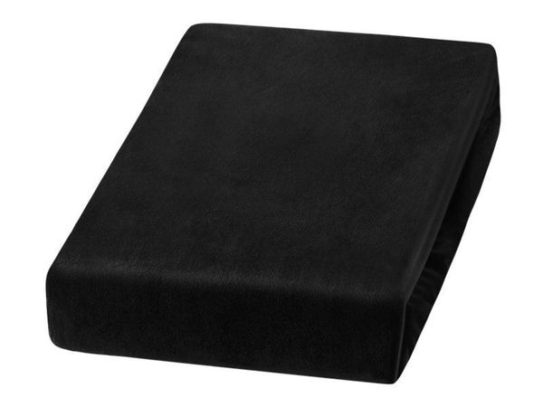 Black velvet beauty bed sheet - Main image