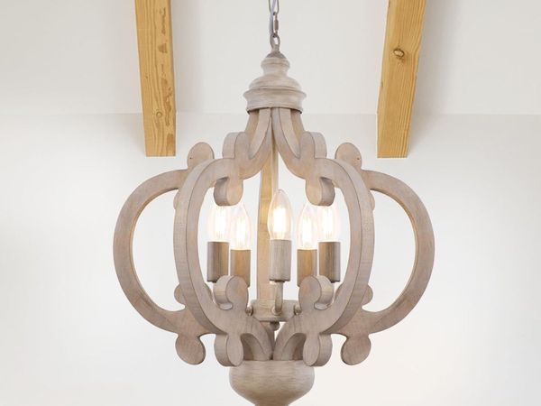 Chandelier 5-Light Vintage Rustic Chandeliers - Main image
