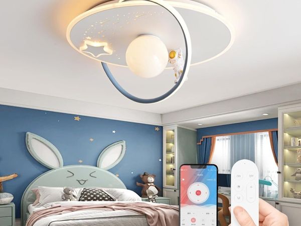 LED Ceiling Light Dimmable Chindren's Room Lamp - Main image
