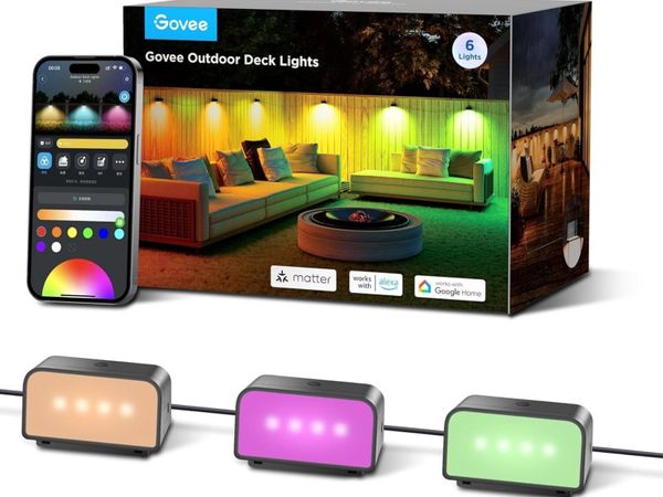 Outdoor Fence Wall Light Rgbwic Smart 4000K (6 - Main image