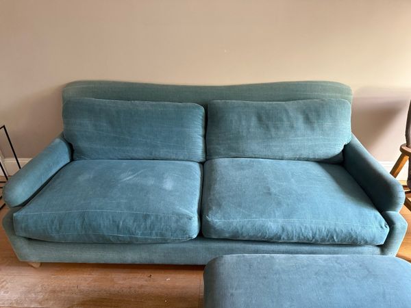 Loaf Pavlova Sofa and matching footstool - Main image