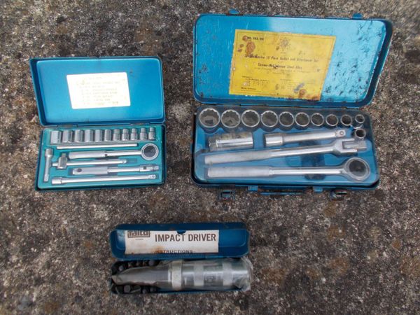 Vintage Ratchet Socket Sets etc - Main image