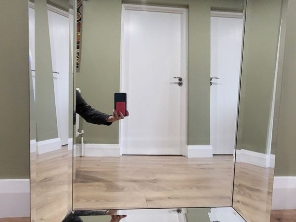 Large Bevelled Wall Mirror – 77 x 108 cm - Main image