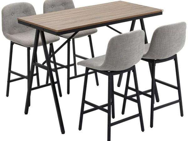 Bar Table with Bar Stools in Industrial Design, Bu - Main image