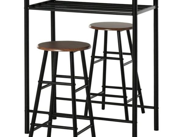 Bar Table Set, Bar Table and Stools Set, Footrest - Main image