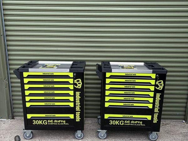⚫️🟢Brand New 7 Drawer Racing Green Tool Chest - Main image