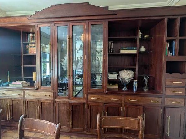 Bespoke Wooden Display Cabinet / Library Unit - Main image