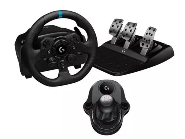 Racing wheel, pedals and shifter for x box - Main image